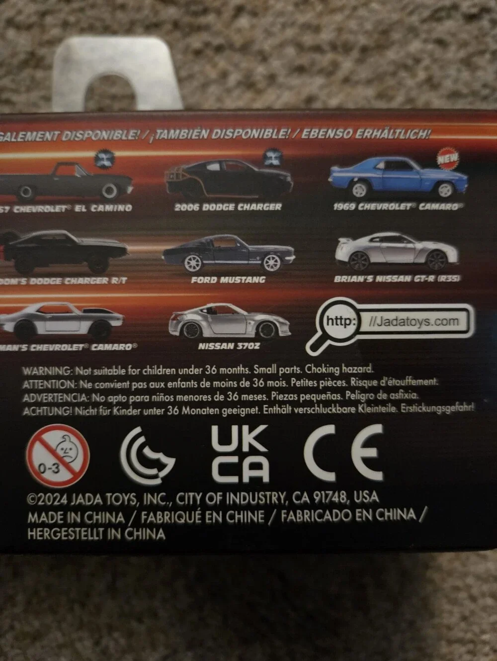 Fast N Furious Diecast Car